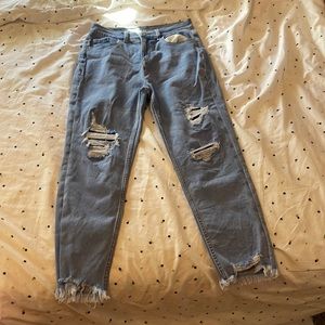 Justice Girls-Ripped Jeans- size 18- Never worn